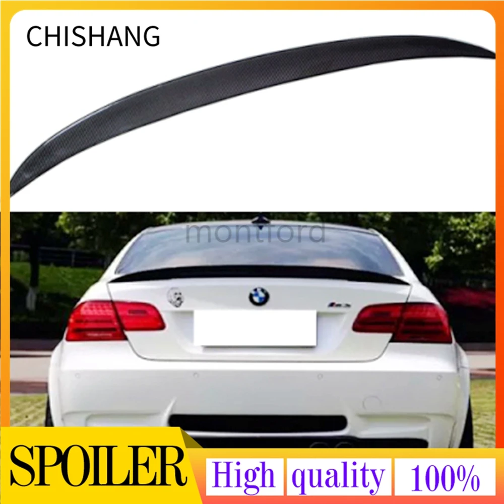 

Carbon Fiber Rear Spoiler Trunk Boot Wing For BMW 3 Series E93 325i 328i 330i 335i 2-Door Convertible E93 M3 P Style 2007-2013