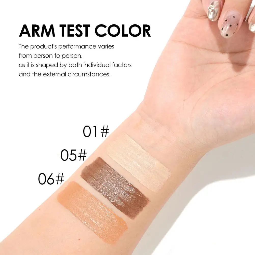 Korektor Julystar Długotrwały Wodoodporny Korektor Kryjący Cienie Pod Oczami i Blizny Potrądzikowe 2w1 Korektor w Płynie do Oczu i Ust