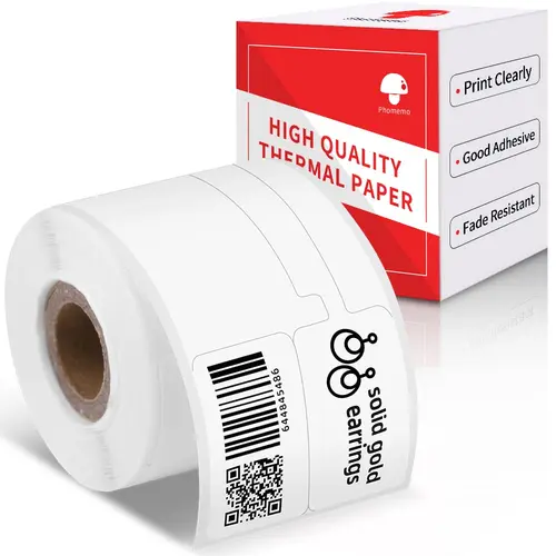 Papel autoadhesivo para etiquetas de precios de joyería, para fabricante de etiquetas Phomemo M110, papel térmico de 70x30mm con impresora M110 M221 M200 M220