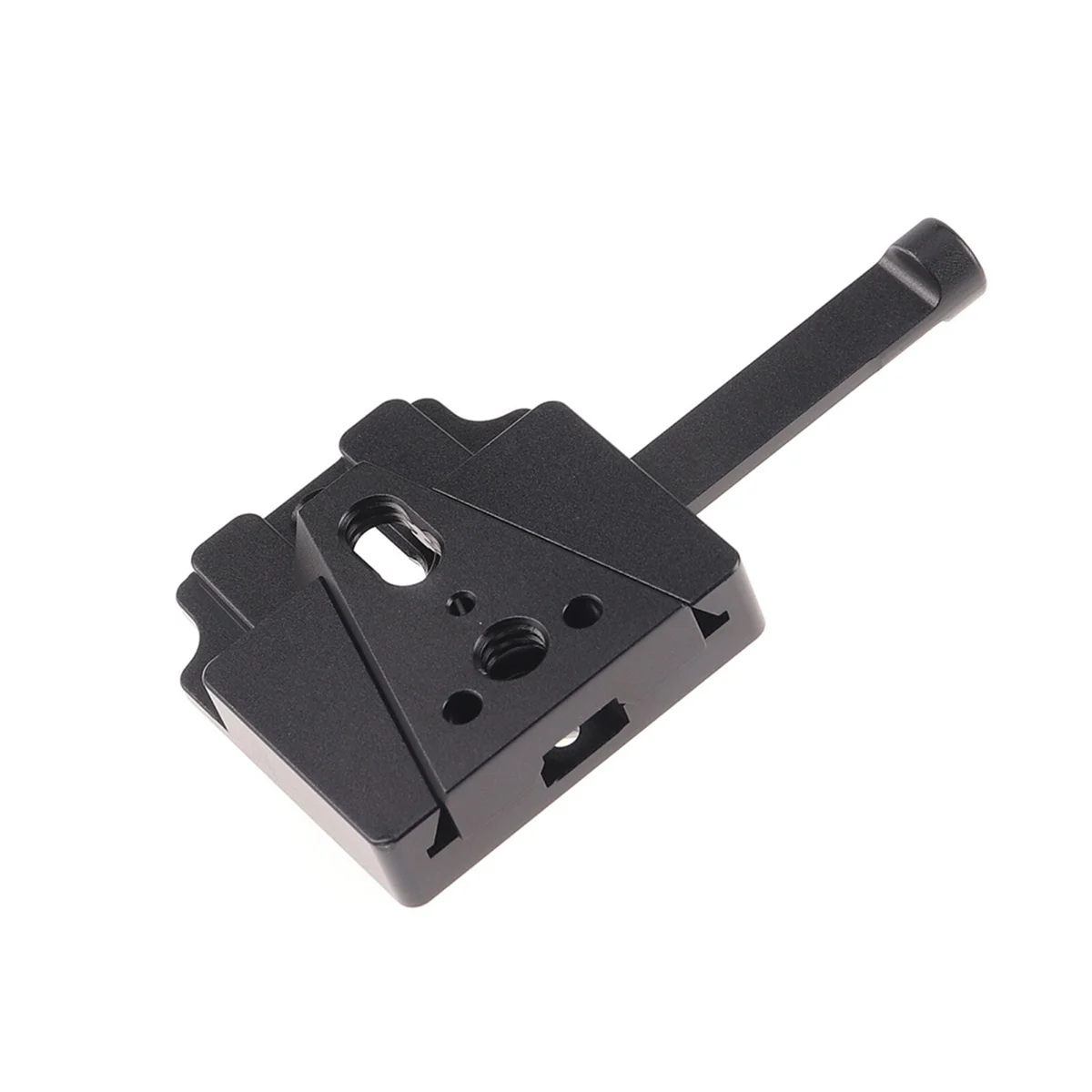 FFYY-Piastra batteria con attacco a V in lega di alluminio per fotografia Piastra a sgancio rapido + adattatore V-Lock per fotocamera Sony Canon