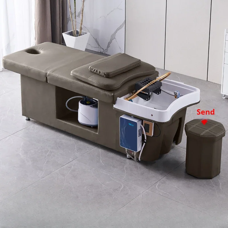 

Hair Washing Chair Salon Styling Chairs Shampoo Massage Bed Spa Basin Headspa Aesthetic Aesthetics Beauty Thai Mobile Stylist