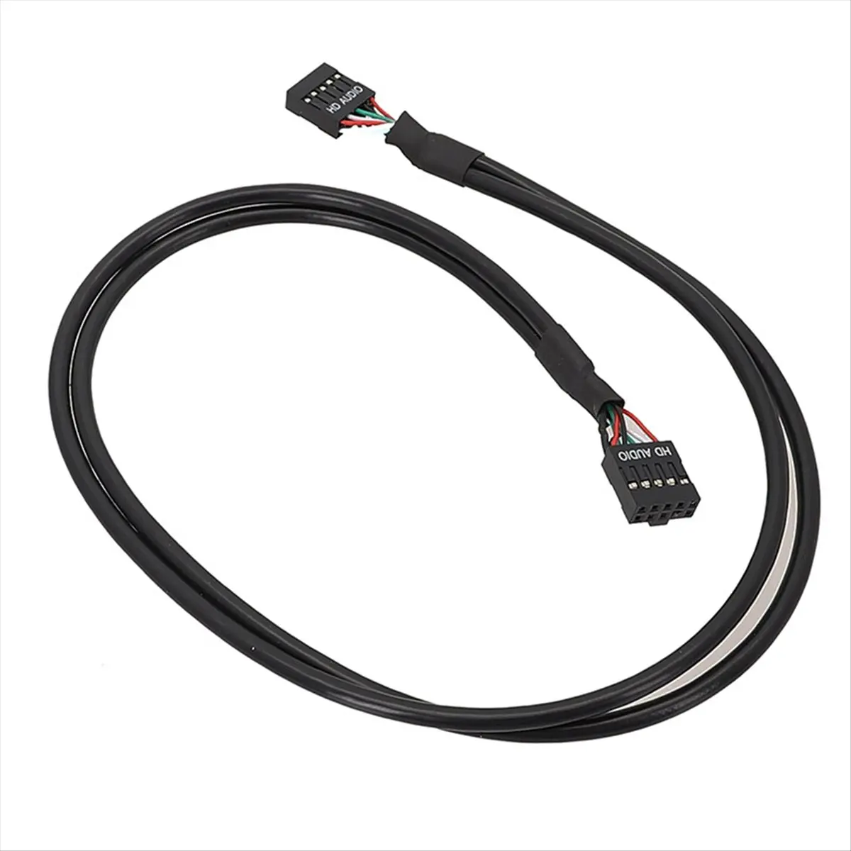 HAPPYDAY~ USB 9Pin Female to Female Adapter Cable USB2.0 9Pins Connection Cord Isolated Cord Computer Motherboard HD AUDIO Cable