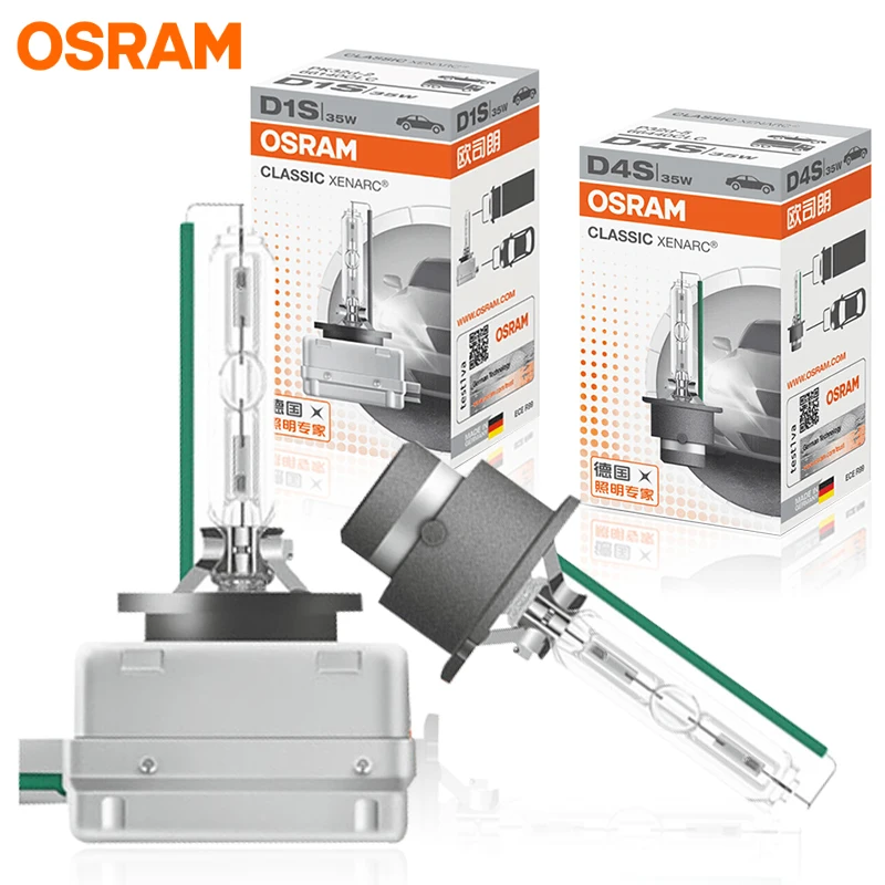 

OSRAM D3S D1S Xenon Bulbs 35W D2S D4S Car Lamps HID Conversion Kit 66140 66240 66340 66440CLC OEM 4200K Standard White Light 1pc