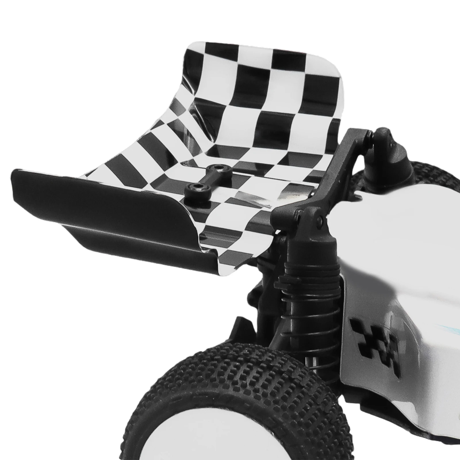 RC Car Tail Wing Rear Body Wing Spoiler Carbon Fiber Rear Wing for Losi 1/24 Micro-B 2WD Buggy RC Car