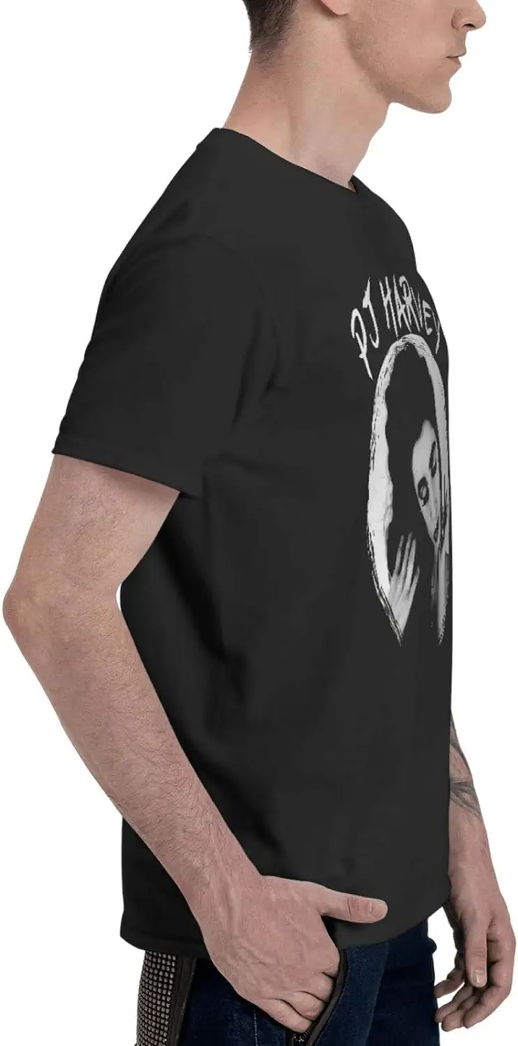 Pj Harvey T Shirt Mens Summer Tee Casual Fashion Short Sleeve T-Shirts