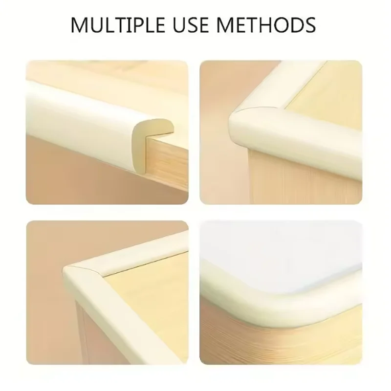 2M Child Bumper Strips Baby Safety Bumper Strips Table Safety Edge Coffee Table Corner Protection Strips