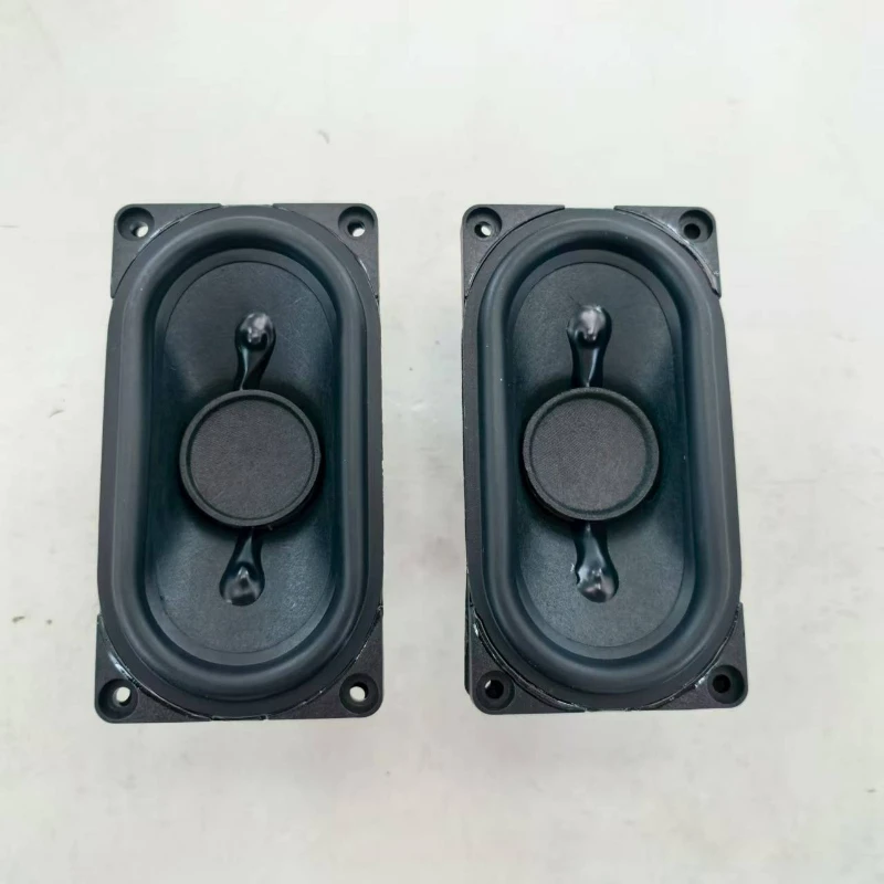 SOTAMIA 2Pcs 99*52 Full Range Speaker 4 Ohm 20W Rectangular DIY Runway Shock Wave Speaker Long Stroke Rubber Edge Loudspeaker