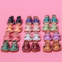 New Ob11 Shoes Handmade Leather Shoes for Body9, YMY Body, UFDOLL, GSC, Obitsu11, 1/12bjd Doll Accessories Boys Girls Gifts