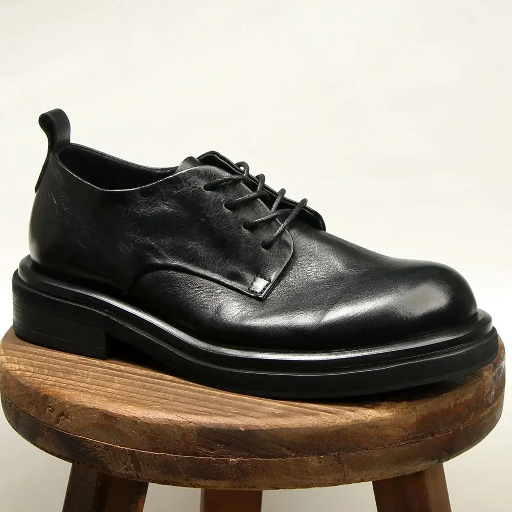 Décolleté stringati giornalieri retrò comfort di lusso in morbida pelle Scarpe sociali da matrimonio da uomo Scarpe formali da uomo fatte a mano di alta qualità maschile DE