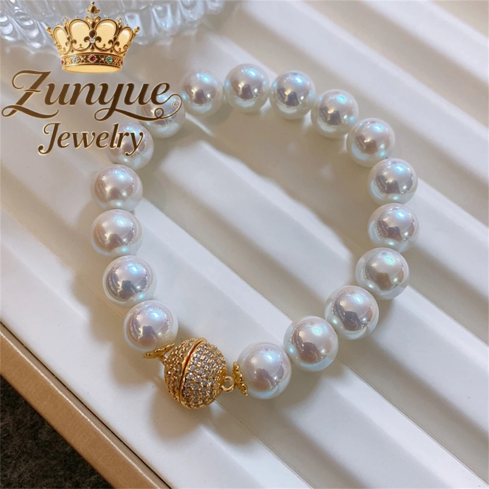 

Natural Pearl Bracelet, A New Chinese-Style Bracelet, Is A Niche And High-End Accessory Exquisite Charms Fashion Jewelry Elegant