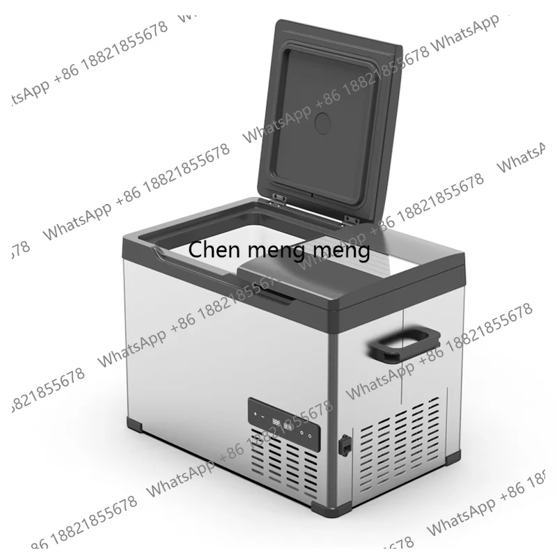 

Компрессор охлаждения автомобильного холодильника двойного назначения для автомобиля и дома, морозильная камера и холодильник, небольшой перегородчатый холодильник для грузовика