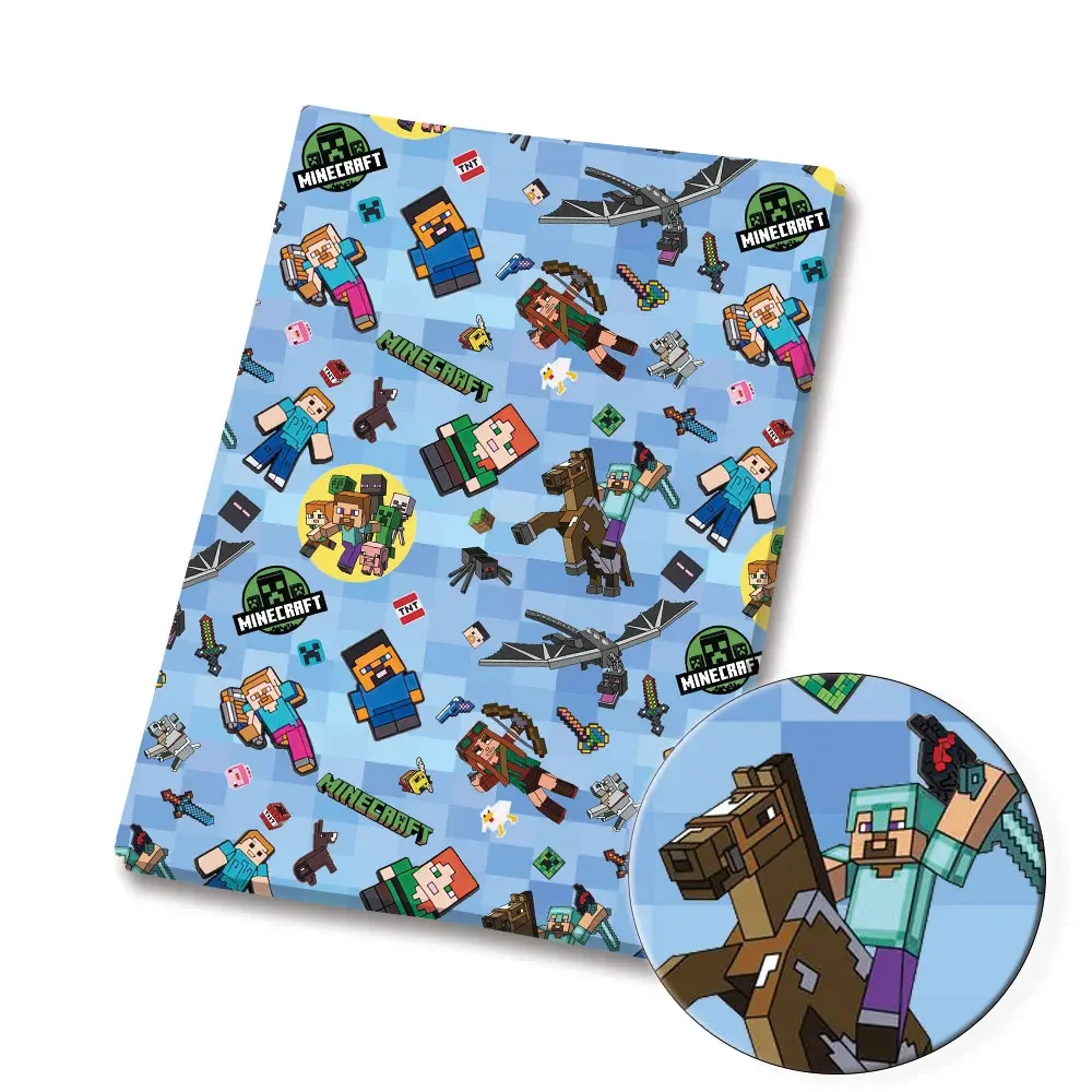 Cartoon Fabric Hot DIY140*50cm Handmade Sewing Patchwork Quilting Baby Dress Home Sheet Printed Fabric Fabric Sewing Kids