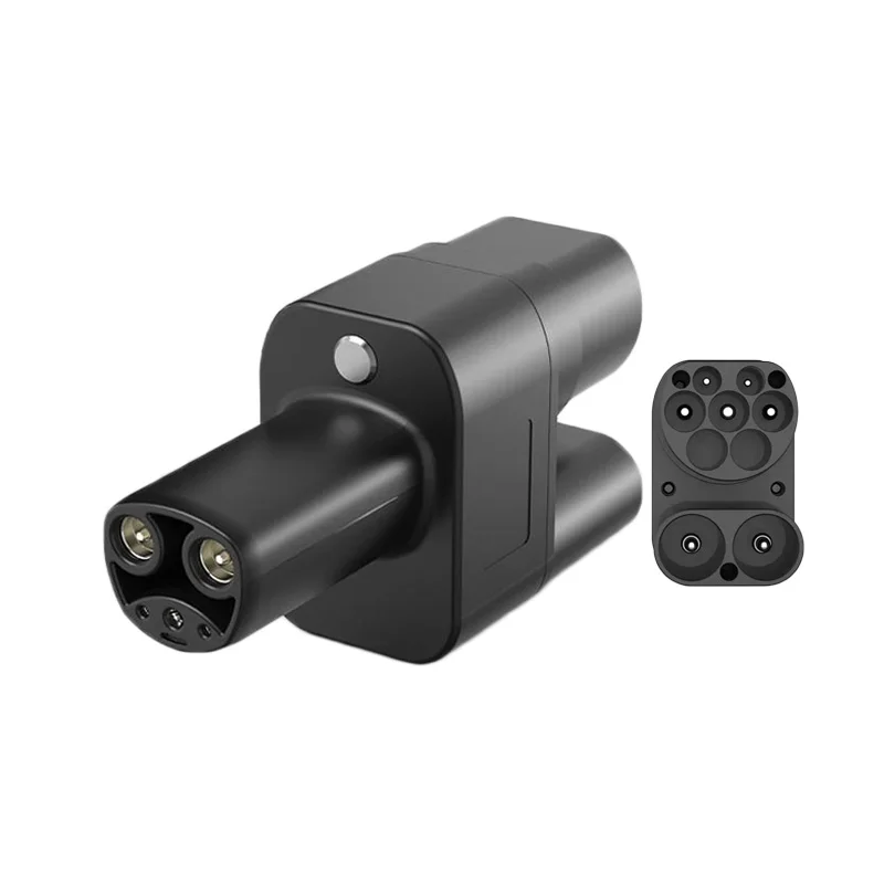 EV Charging Adapter CCS2 To For Tesla NACS 250A 250kw 1000V AC/DC Both DC Fast Evse Connector Compatible
