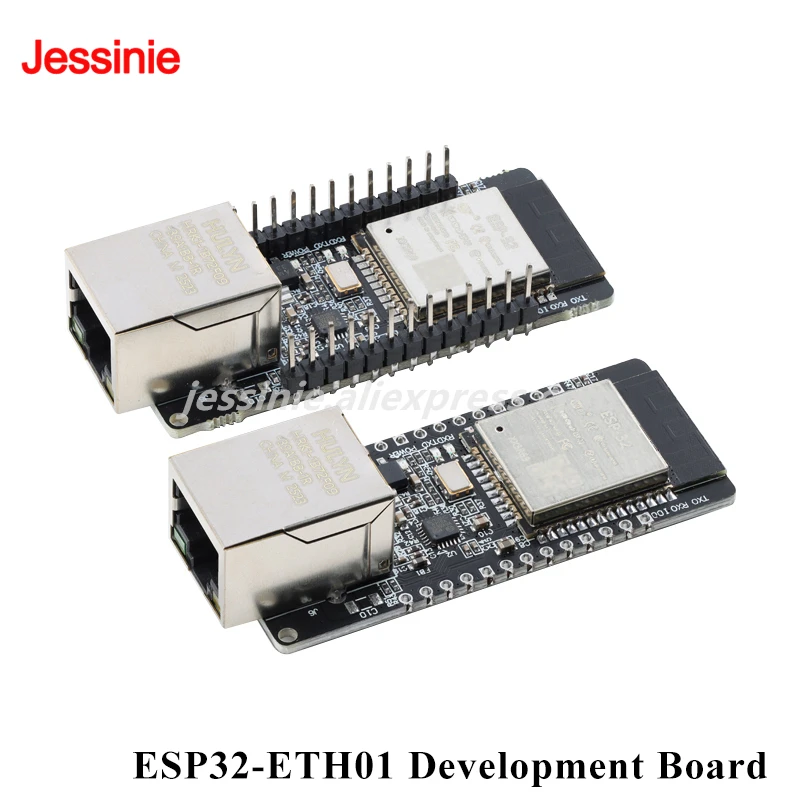 5pcs/1pc ESP32-ETH01 Embedded Serial Port to Ethernet Development Board WiFi Bluetooth-compatible Transparent Wireless Module