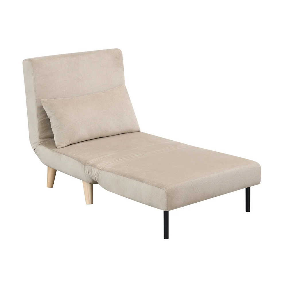 #￥Custom Sofa Futon Convertible Sleeper Modern Sleek Active Reclining Chair Chaise Sleeper Folding Day Rolling Sofa Bed