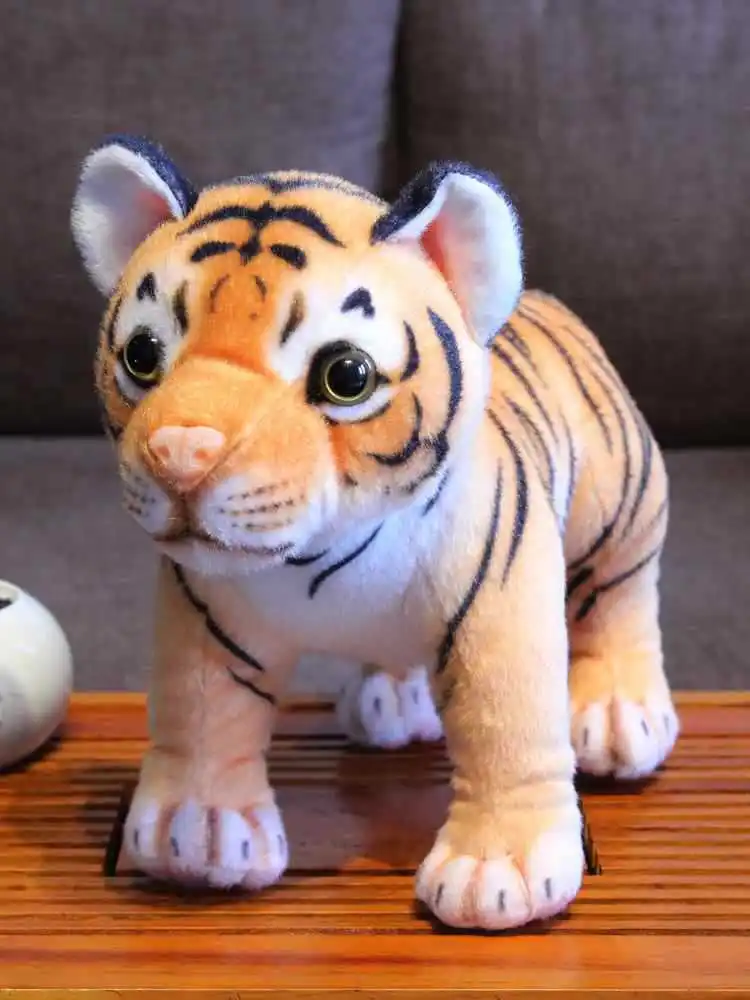 Cute Tiger Doll Plush Doll Toy Simulation Amur Tiger Children's Gift Boy Sleeping Pillow Cloth Doll