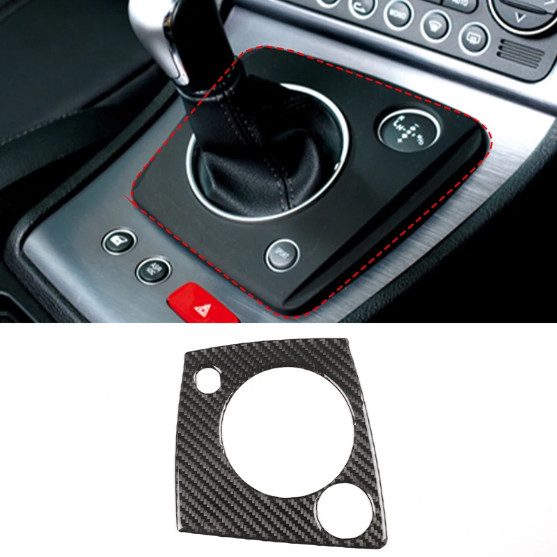 For Alfa Romeo 159 2004-2011 Automotive Center Shift Indicator Panel Soft Carbon Fiber Automotive Modification Parts