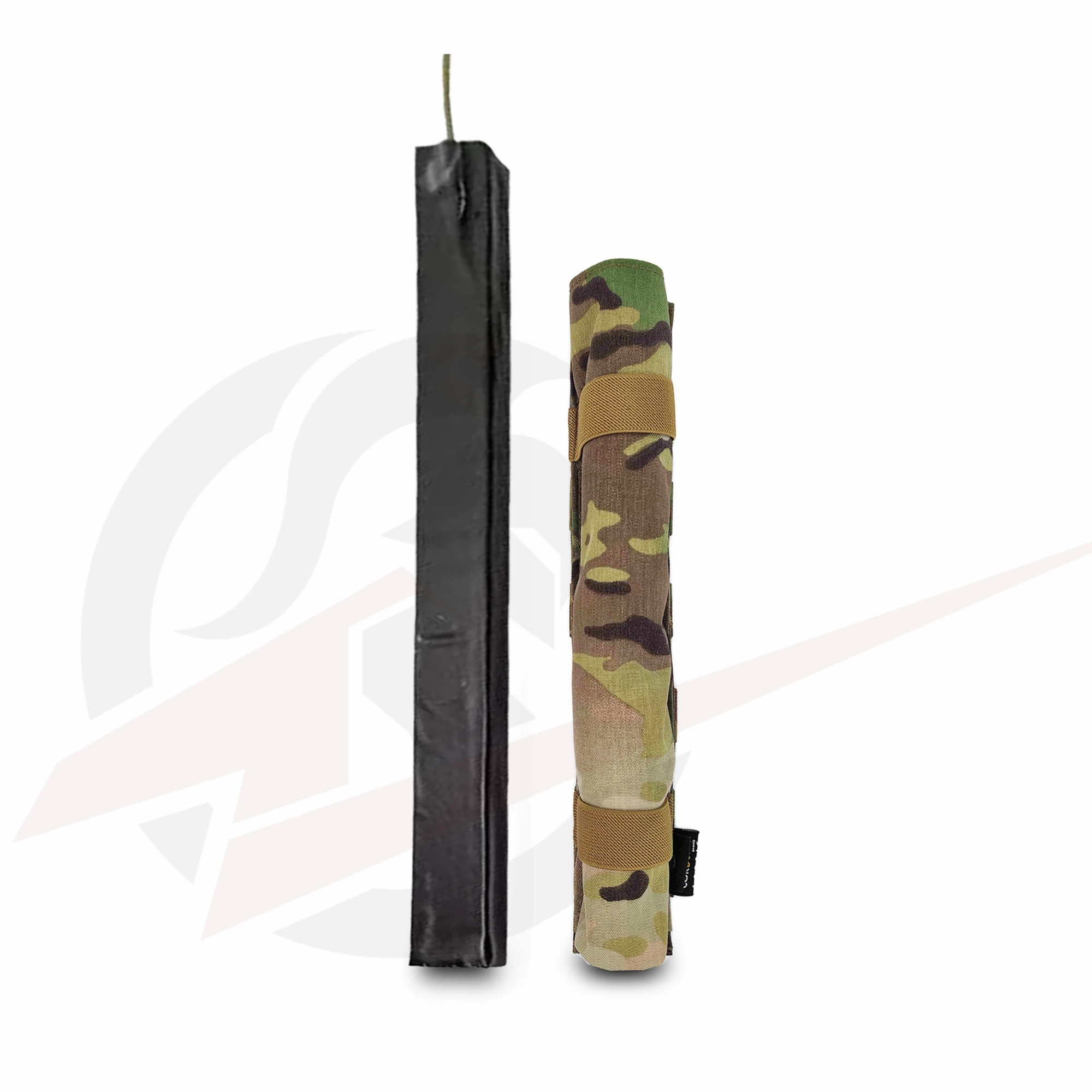 Bolsa táctica EI C4 vertical con barra MOLLE y almacenamiento - imagen 4