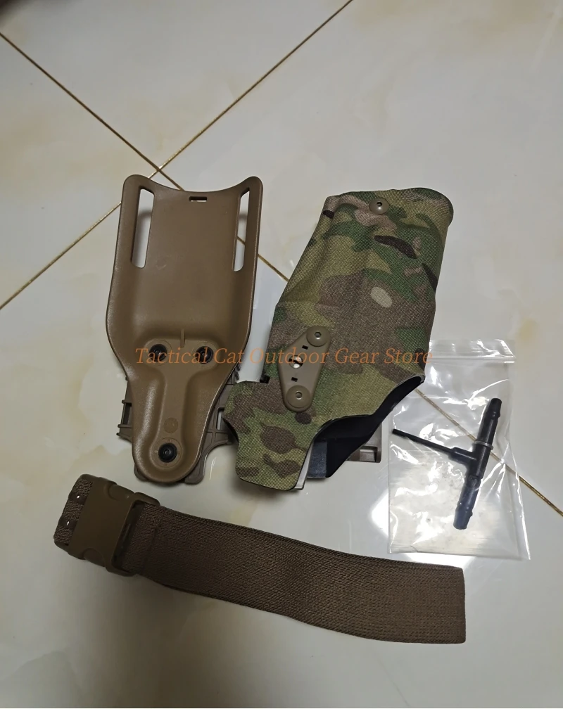 NONE TMC3029 G17 X300 Taktischer Gürtel Schnellverschluss Holster Drop Adapter Beingurt Set