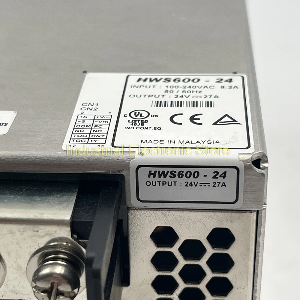 

24V 27A 600W Switching Power Supply For TDK-LAMBDA22-30V HWS600-24