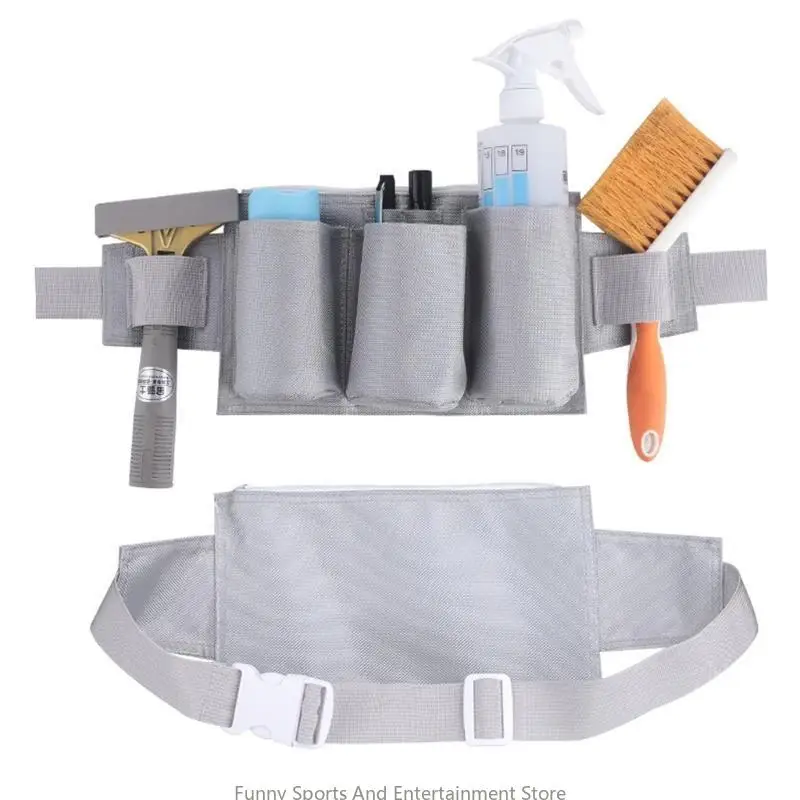 C4de Garden Tools Belt for Women Men Gardening الأدوات الصغيرة حزام حقيبة للجنسين فائدة ساحة مع جيوب حزام الخصر القابل للتعديل #1