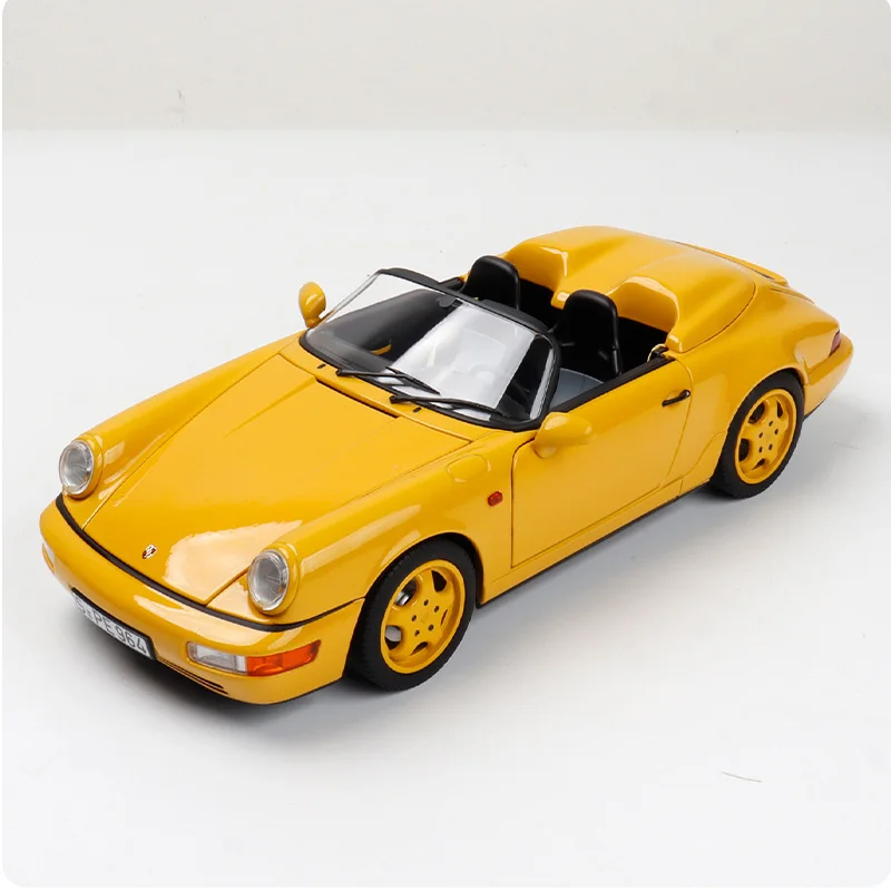 NOREV 1:18 مقياس 1993 911 964 Speedster محاكاة سبيكة سيارة نموذج عرض ثابت تحصيل لعبة هدية تذكارية الديكور