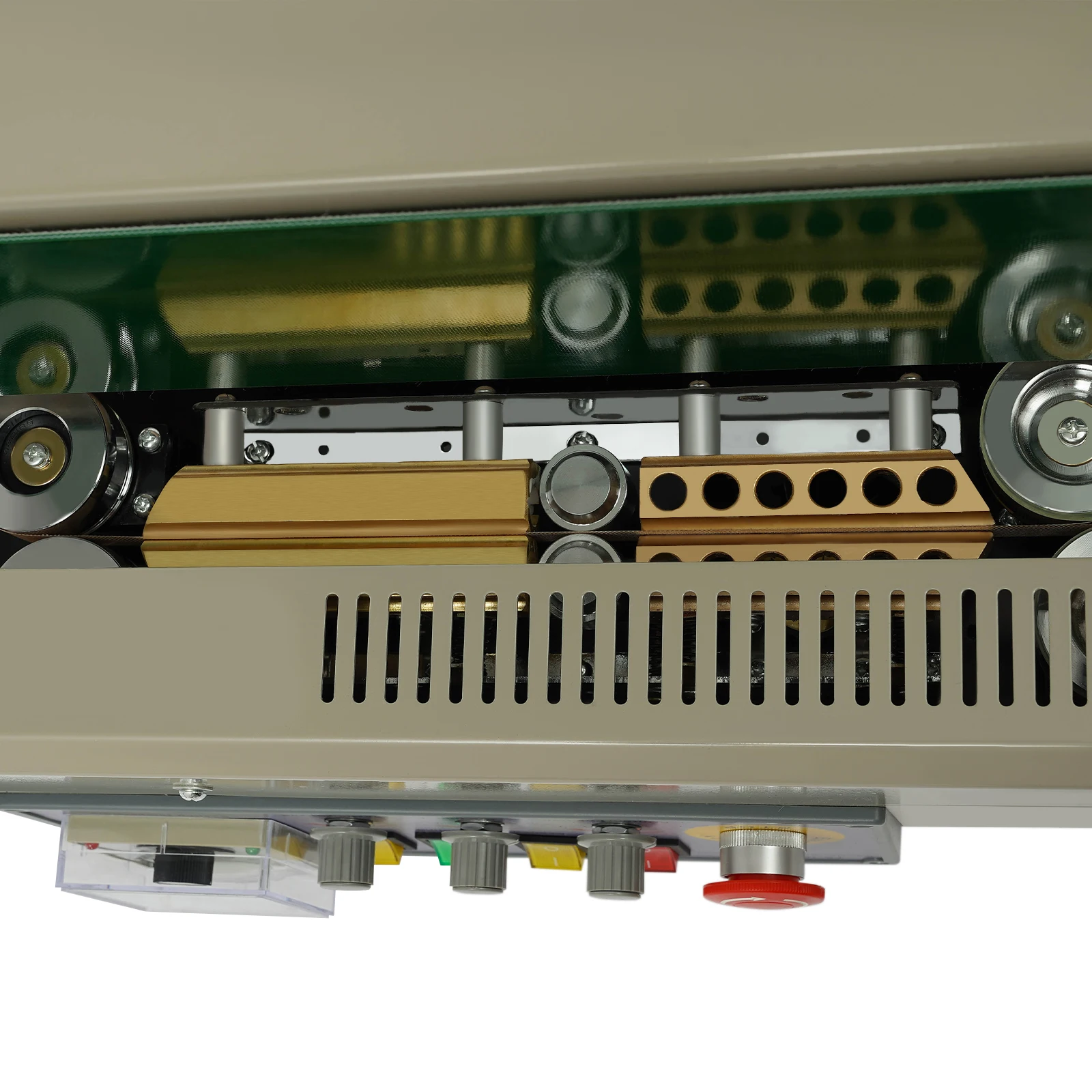 Automatische kontinuierliche Heißsiegelmaschine mit 850 W und 220 V und reinem Kupfermotor für den privaten oder gewerblichen Gebrauch