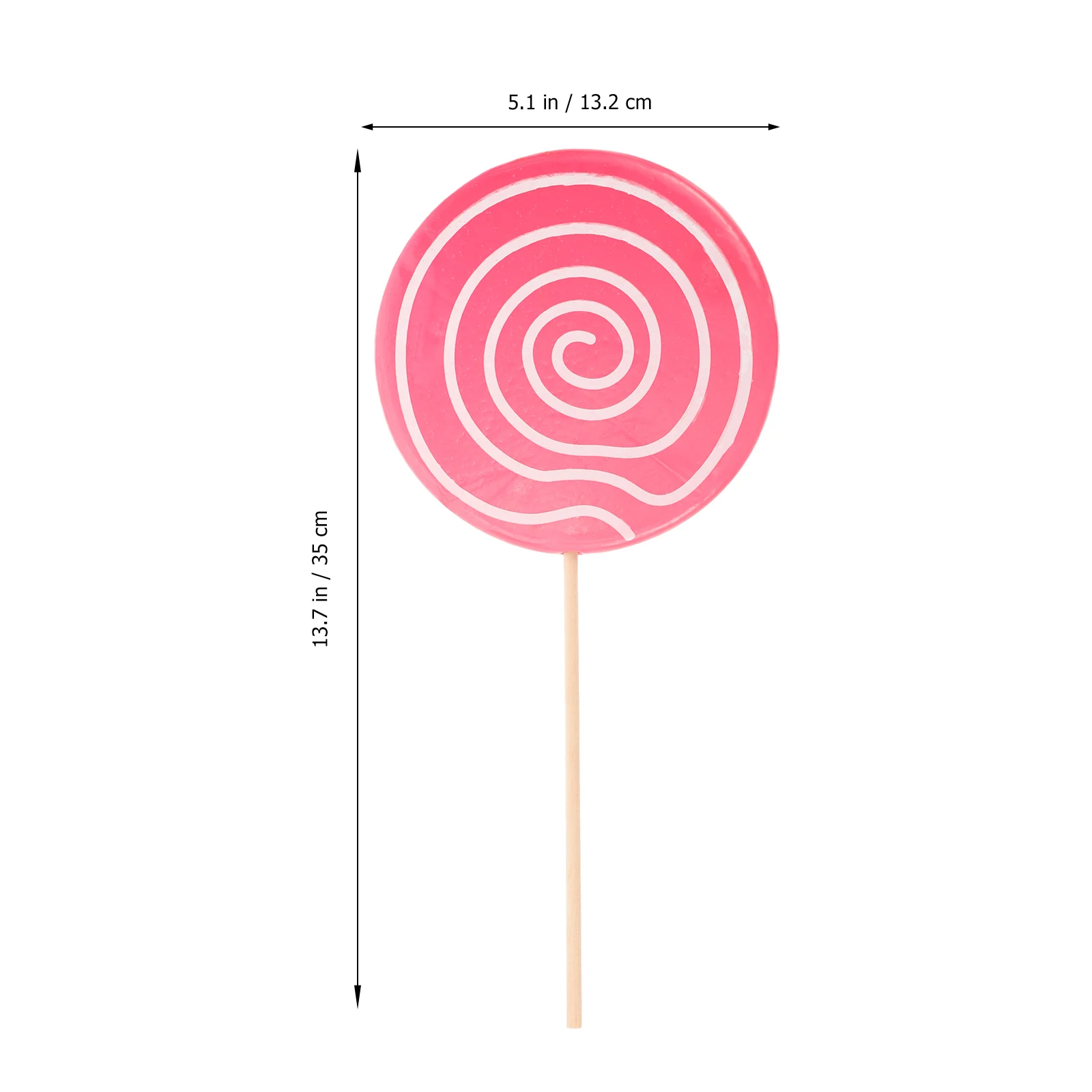 Boys Toys Large Swirl Lollipops Photography Props for Kids Simulation Decoration Pendant