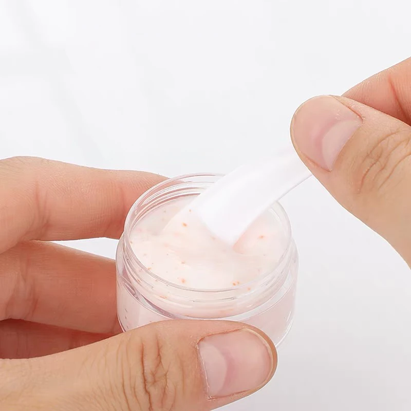 Frasco vacío de plástico transparente para cosméticos, tarro de crema, muestra de maquillaje, sombra de ojos, bálsamo labial, contenedor de 50/100