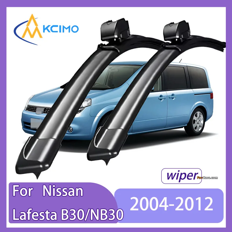 

For Nissan Lafesta B30/NB30 2004-2012 Nissan Cedric clean Windshield Model Y Wiper Blades 2pcs Windscreen Window Car Accessories