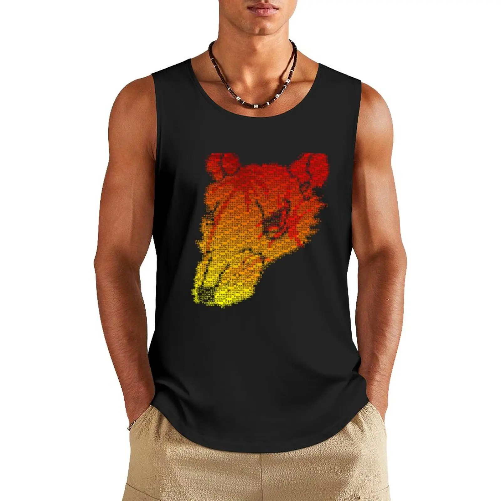 You Dirty Rat (Sunset) Tank Top Men gym sportswear Sleeveless top