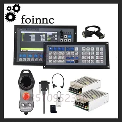 Ddcs Expert Cnc 3/4/5 Axis G Code Milling Machine Atc Control Controller Supports Mpg Handwheel Extension Keyboard 75w 24v