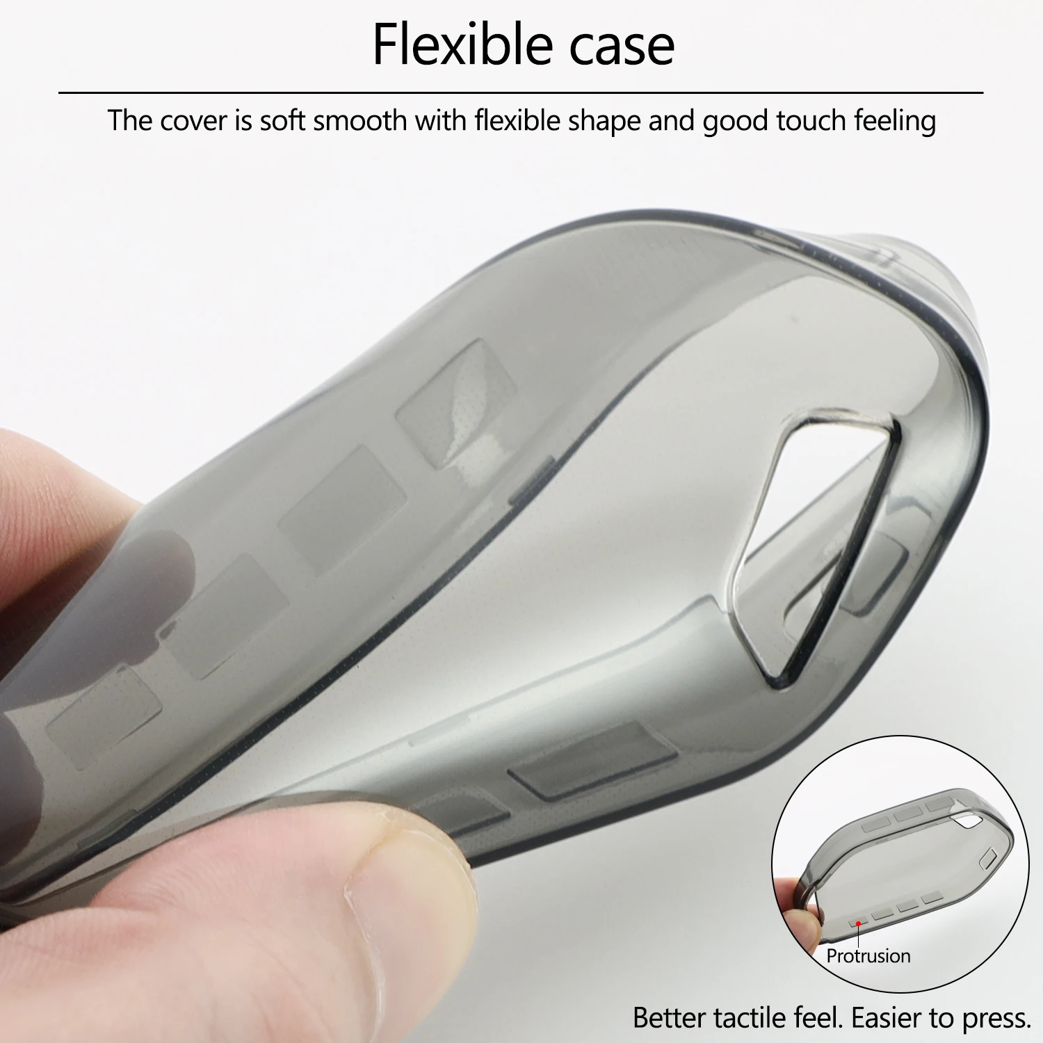 Soft TPU Key Fob Cover Fits for KIA 2026 Carnival Telluride K4 K5 Sorento EV9 Sportage Hybrid SX Prestige 4/5/6/7/8/9 Buttons