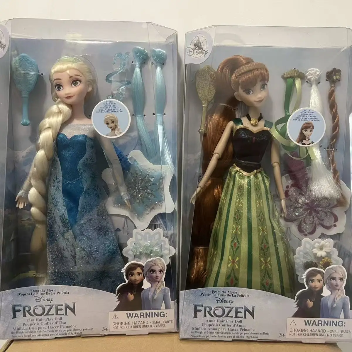 

Набор кукол Эльза и Анна из мультфильма «Холодное сердце 2» от Disney, подарочный набор ручной работы