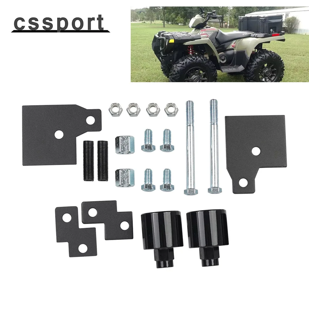 

Для Polaris Sportsman 500 570 600 700 800 1999-2025 черный передний и задний комплект подвески 2 дюйма