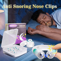 Anti Snoring Device Nose Clips Nasal Breathing Dilators Explosion Bead Snore Stopper Increase Sports Air Intake Improve Sleeping