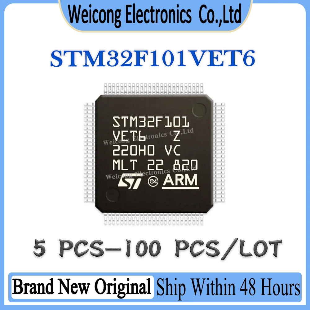 STM32F101 STM32F101VET6 STM32F101VET STM32F101VE STM32F101V STM32F STM32 STM IC MCU Chip LQFP-100