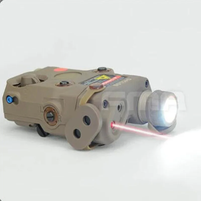 

FMA AN/PEQ-15 Battery Box Red Dot Laser+White LED Flashlight+ IR Night Vision Weapon Light 20mm Rail Hunting Rifle Airsoft PEQ