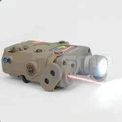FMA AN/PEQ-15 táctico: láser rojo, linterna blanca e IR, Picatinny
