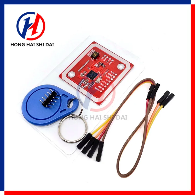 PN532 NFC RFID Módulo Sem Fio, Kits de Usuário V3, Leitor, Modo Escritor, Cartão IC S50, PCB, Attenna, I2C, IIC, SPI, HSU, 1 Conjunto