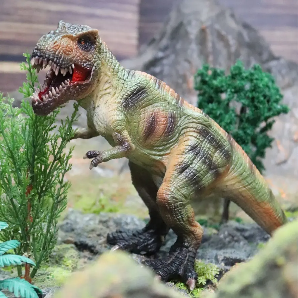 Movable Jaw Dinosaur Action Figure Tyrannosaurus Prehistoric Dinosaur Model Toys Animals Model Jurassic Spinosaurus Figurine