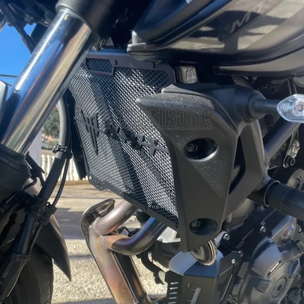 MT 07 FZ Motorcycle Accessories Radiator Grille Guard Protector Cover Protection For YAMAHA MT07 MT-07 FZ07 2014~2024 2025 2026