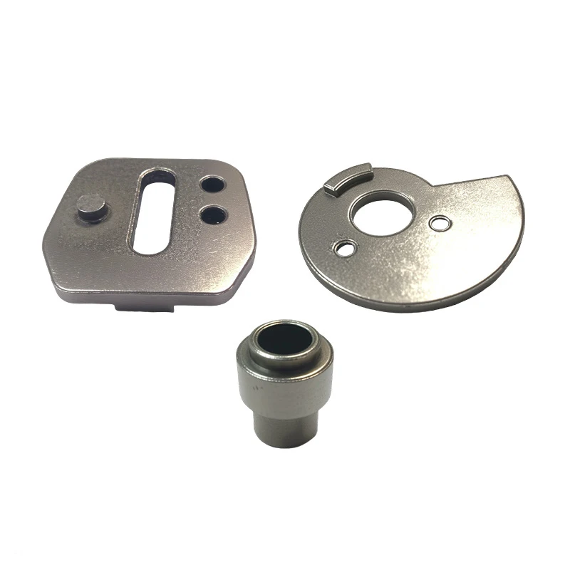 3PCS Alloy Chain Adjustment Block Set for Electric Chainsaw Tension Control 41x44mm Size Silver Lightweight Build