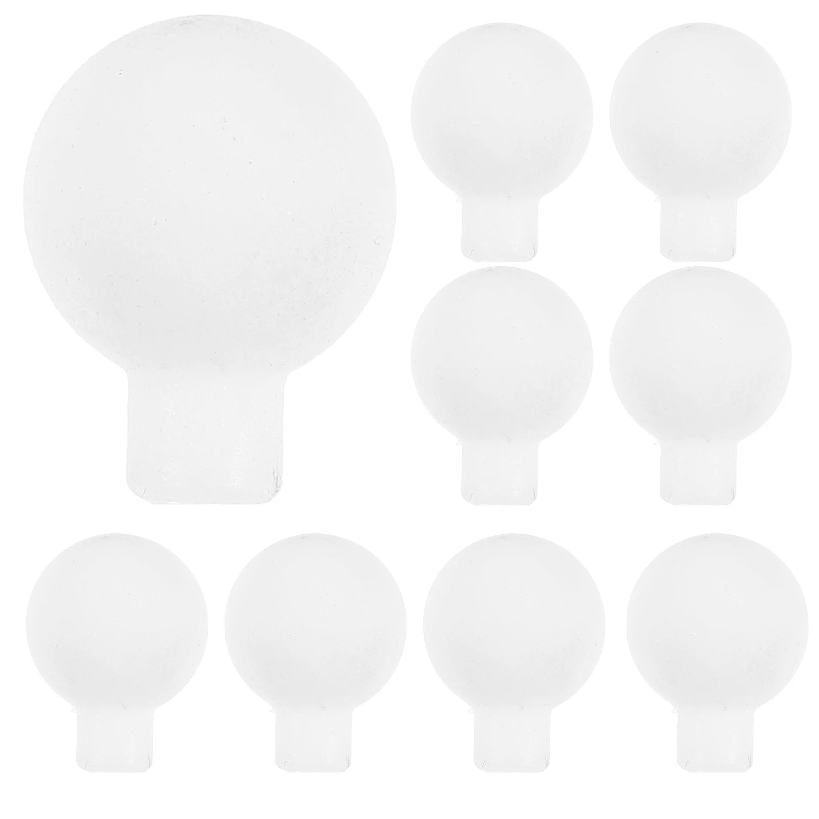 

100pcs Frosted Ball Lamp Shade Plastic Light Bulb For String Lights Replacement Globe Bulb Decoration Hanging Outdoor Indoor