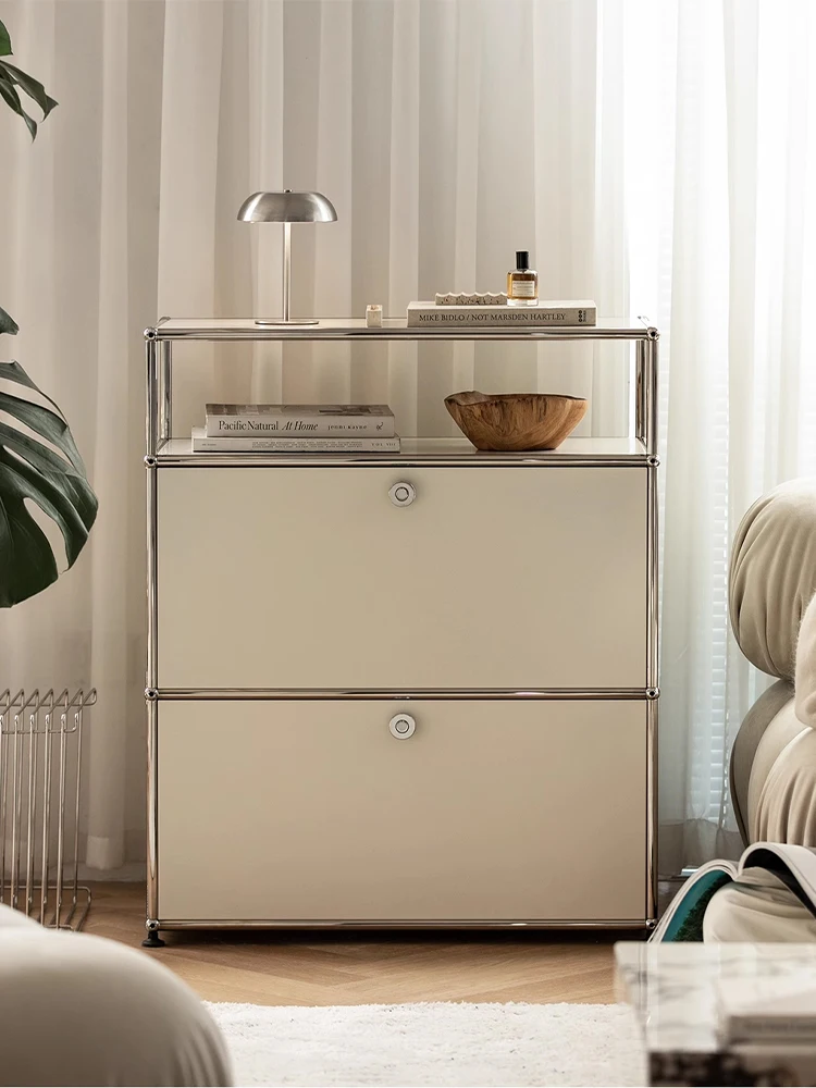 Tv Stand Storage Cabinets Corner Cabinet Metal Storage Display Cabinet Living Room Cabinets Furniture image 3