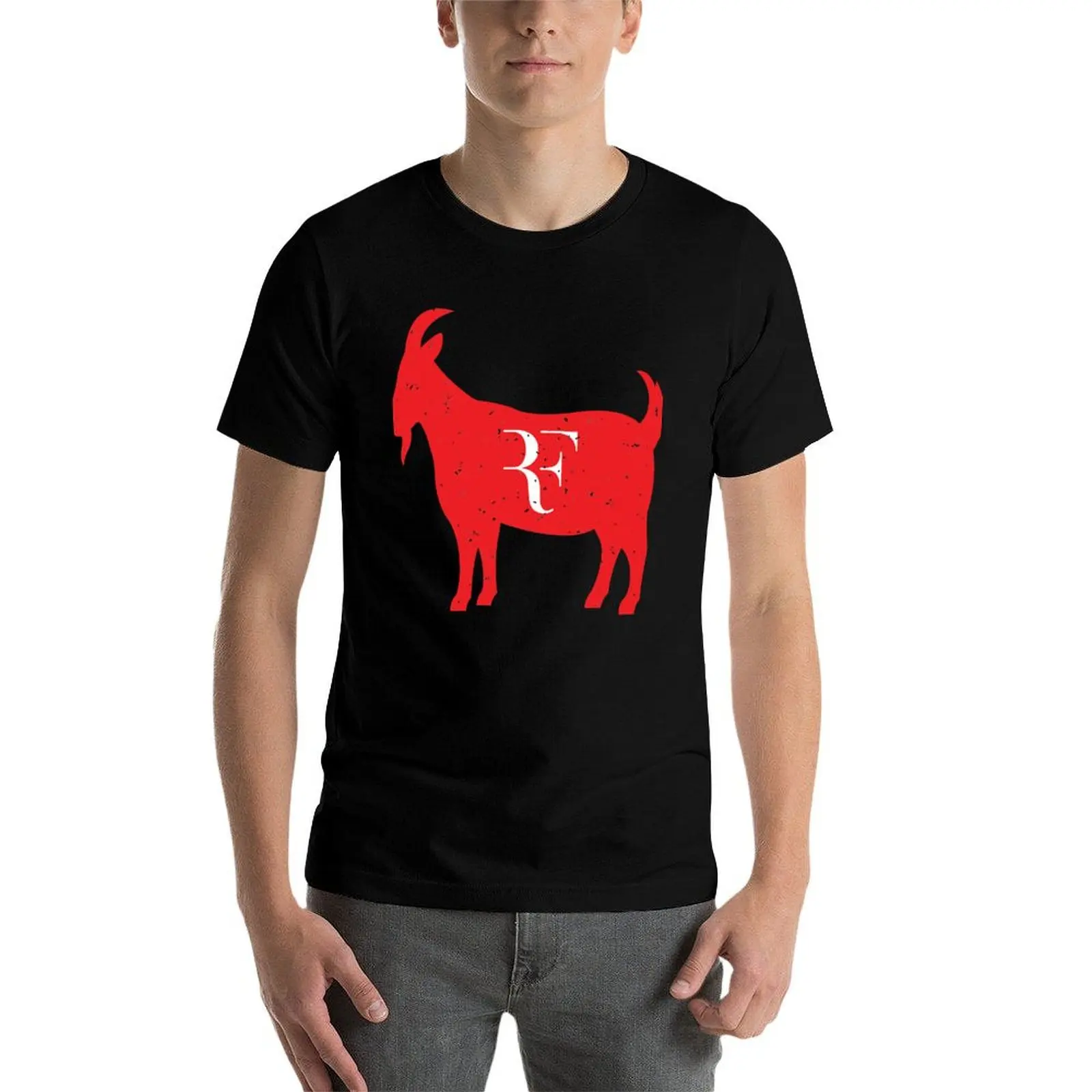 GOAT RF Vintage T-Shirt.png T-Shirt designer shirts man t shirt anime tshirt Blouse tshirts for men