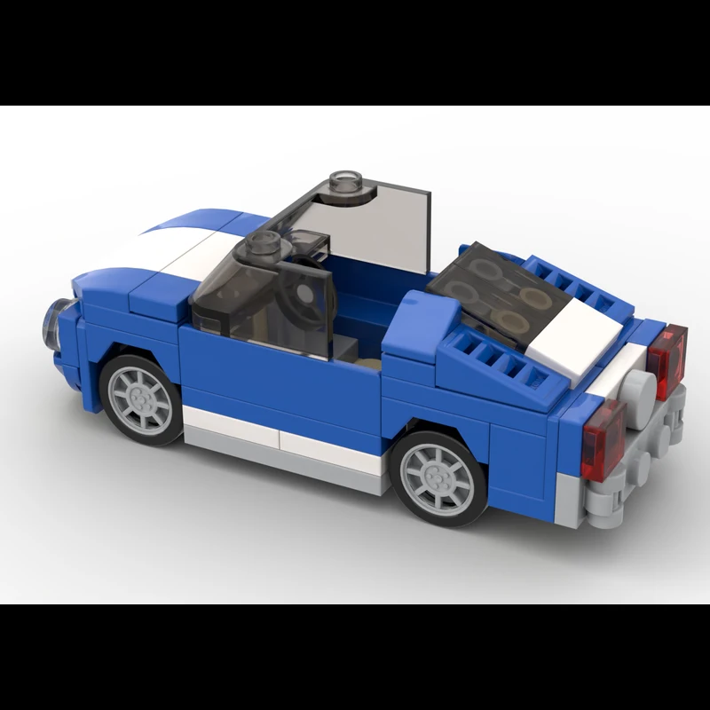 83 pezzi MOC Mini Fordes Mustangss Building Blocks Educational STEM Educational Hands-on ability up Giocattolo di Natale Regalo Costruzioni