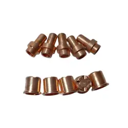 5pcs 1.0mm Tip + 5pcs Electrode For HF Pilot Arc CB 50 CP 50 LT50 LT 50 LT-50 CB-50 PF0065 Plasma Cuting Svarog Cut 40b