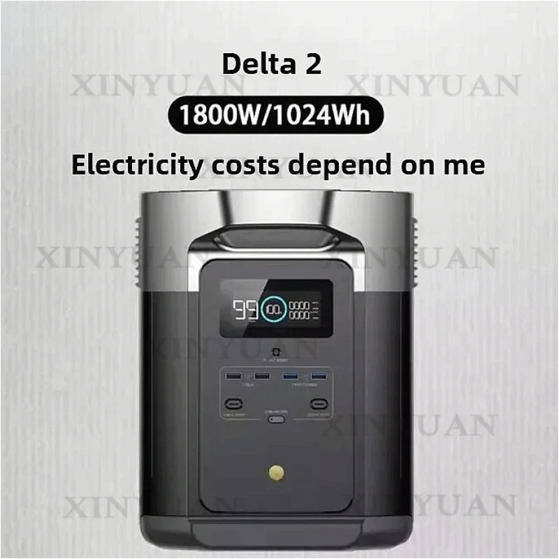 Energy Storage, Large Capacity Portable Outdoor Mobile Power Supply for Emergency and Self-driving Use