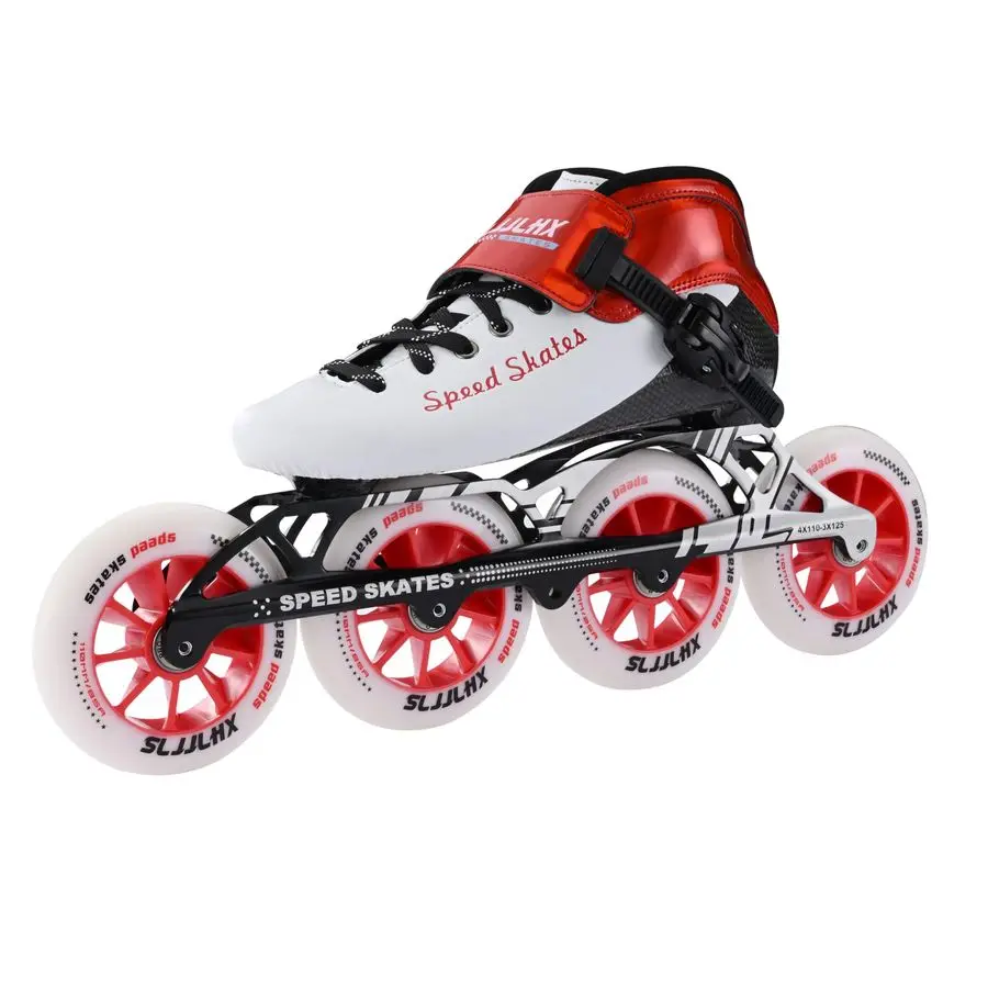 

Speed Skates for Men Women,Professional Carbon Fibre Inline Skates Adult Male,High Performance Fitness Racing Skates,Unisex